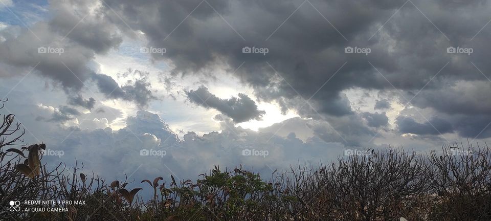 A beautiful image of landscape, attractive view of sky.