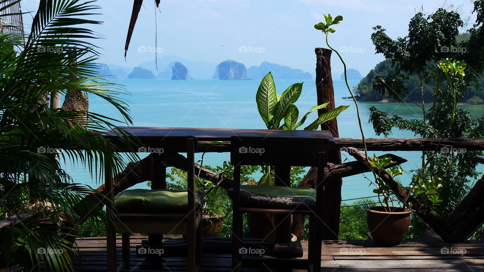View from Koh Yao Noi, Thailand