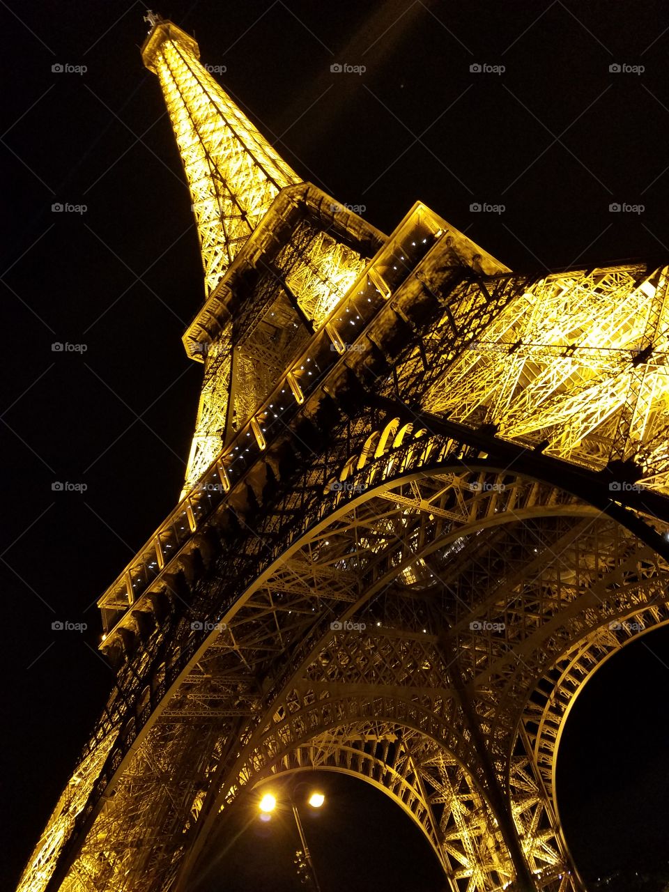 Eiffel Tower at night
