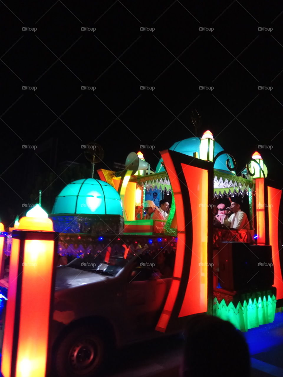 Takbiran night in Banda Aceh