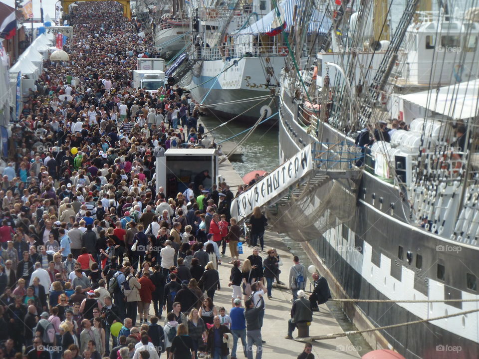 at the armada of Rouen