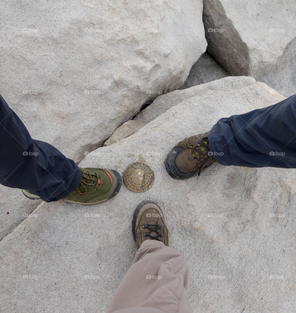 Reaching the summit of Mt. Whitney, the highest peak on the contiguous IS, was no easy feat. With these boots, we can go anywhere!

