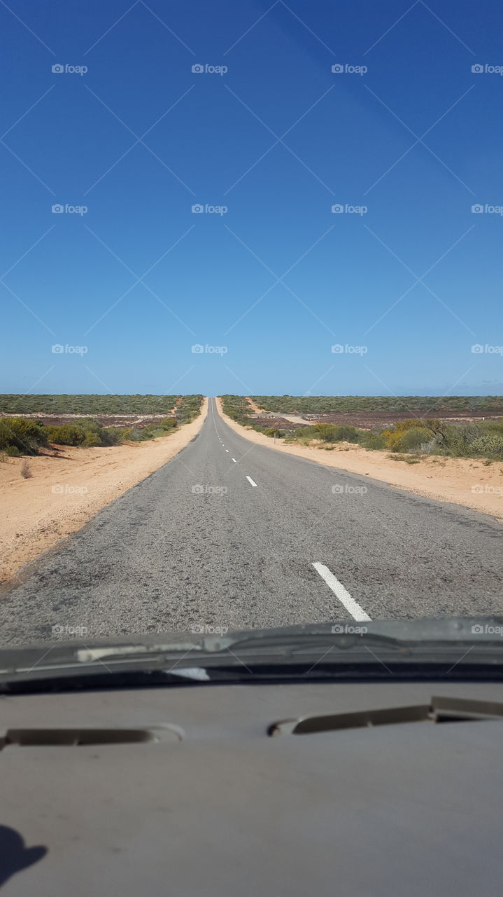 road in Australia