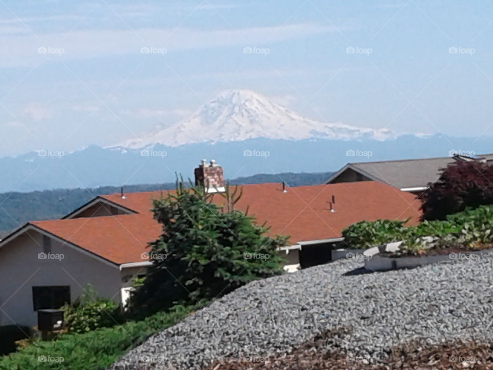 Mount Rainier from Seatac