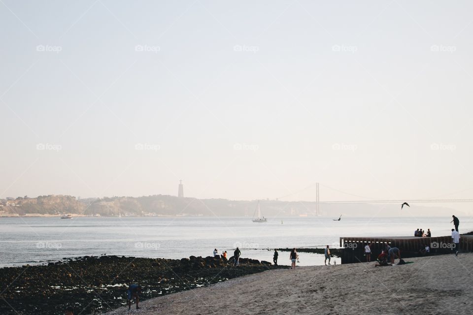 Water, Sea, Vehicle, Beach, Landscape