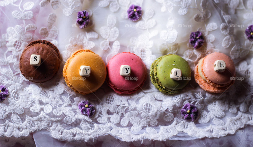 style fashion macarons