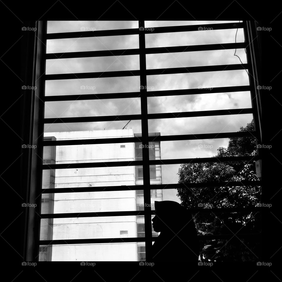 Window, Monochrome, Shadow, Light, Architecture