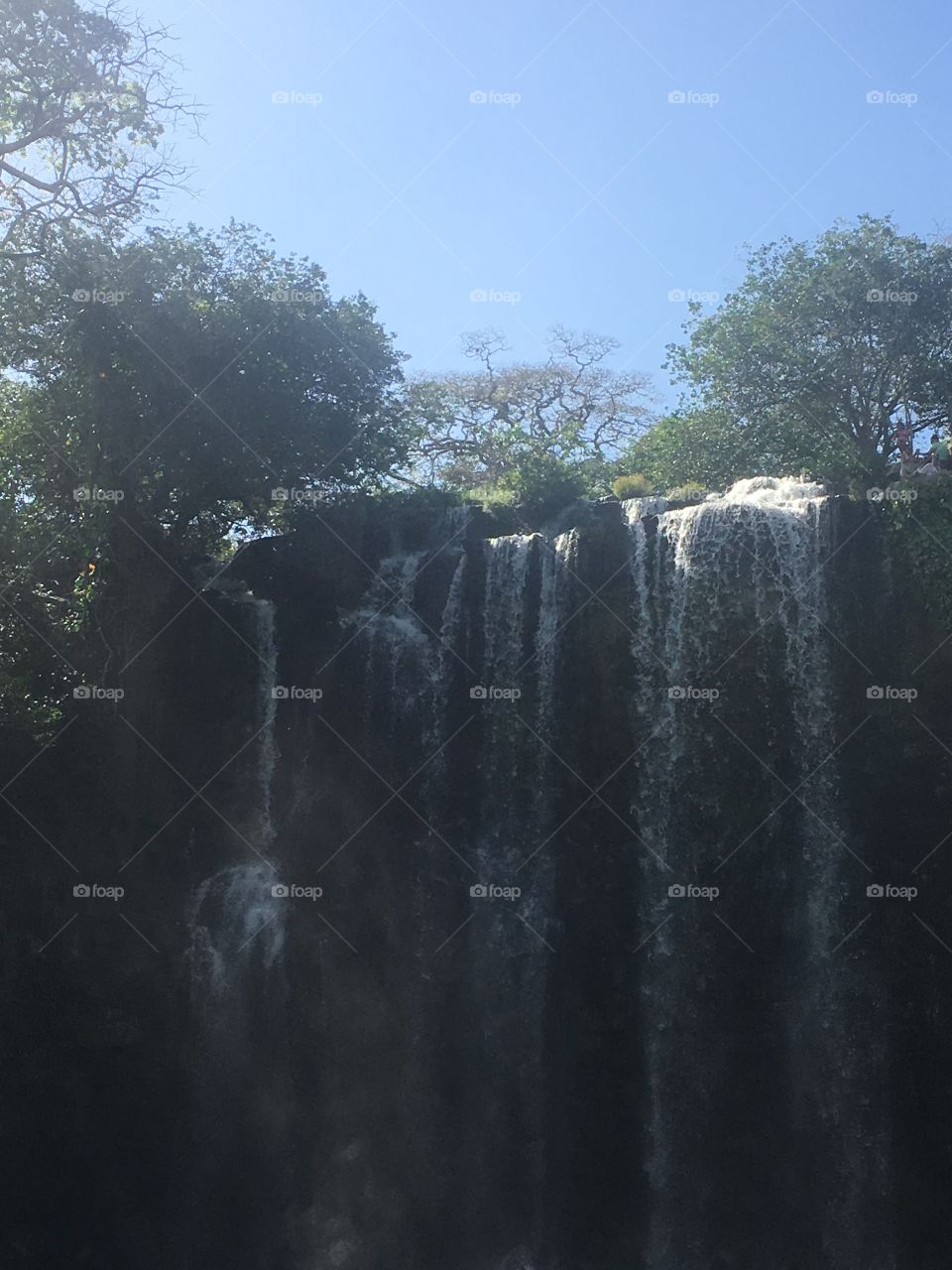 Waterfall in Costa Rica 