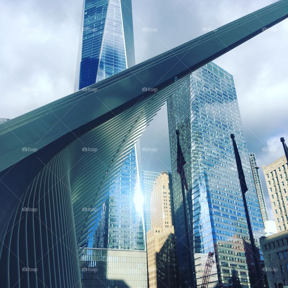Freedom Tower and Occulus NYC