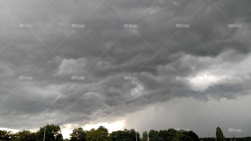 Storm clouds