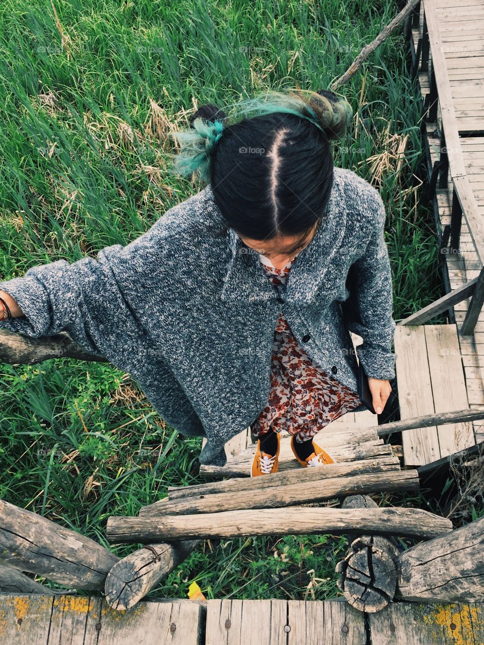 Girl & nature