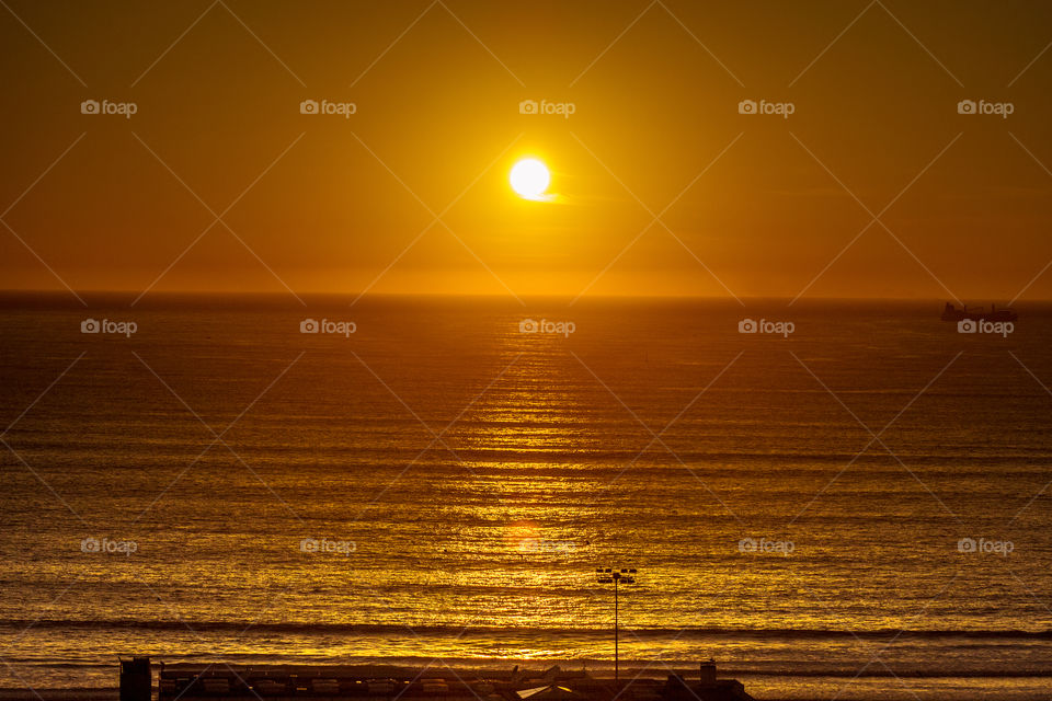 Sunset from Agadir/MOROCCO