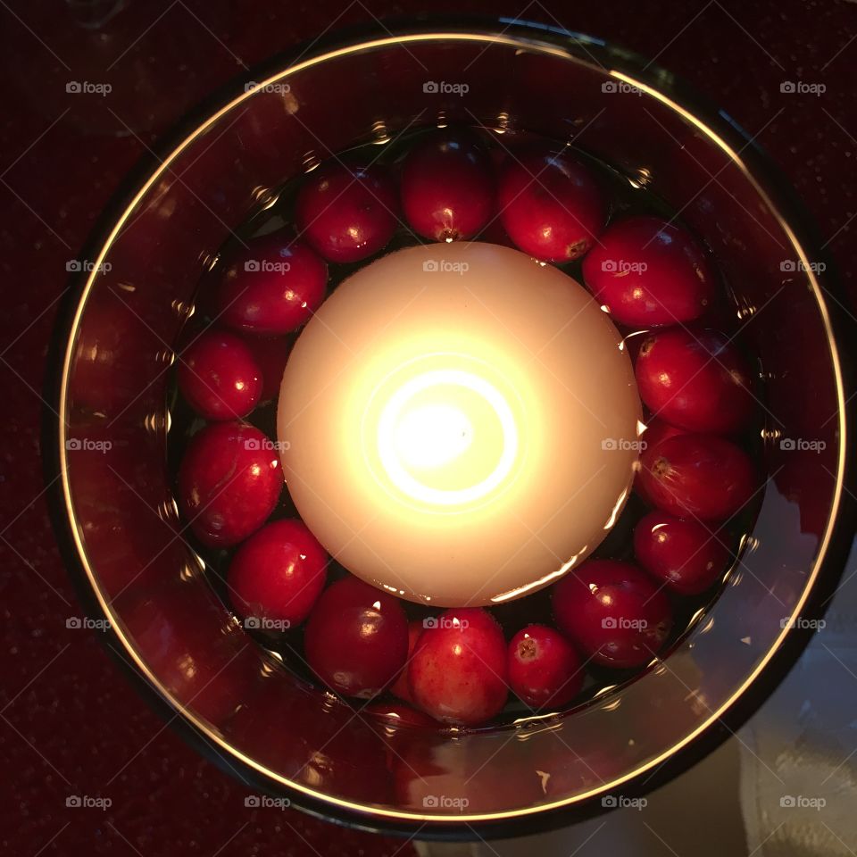 Candle decoration 
