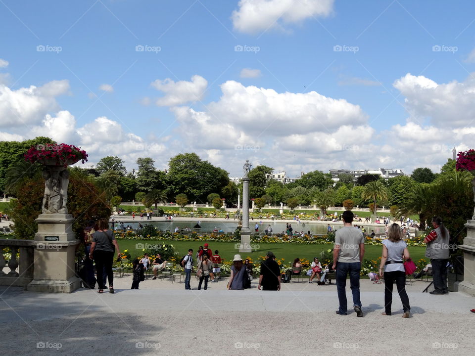 Paris gardens