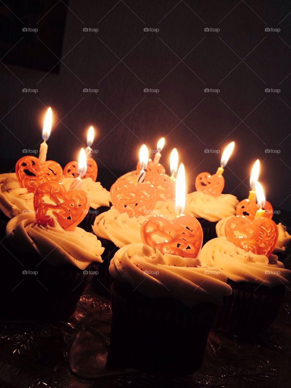 Birthday cupcakes :)