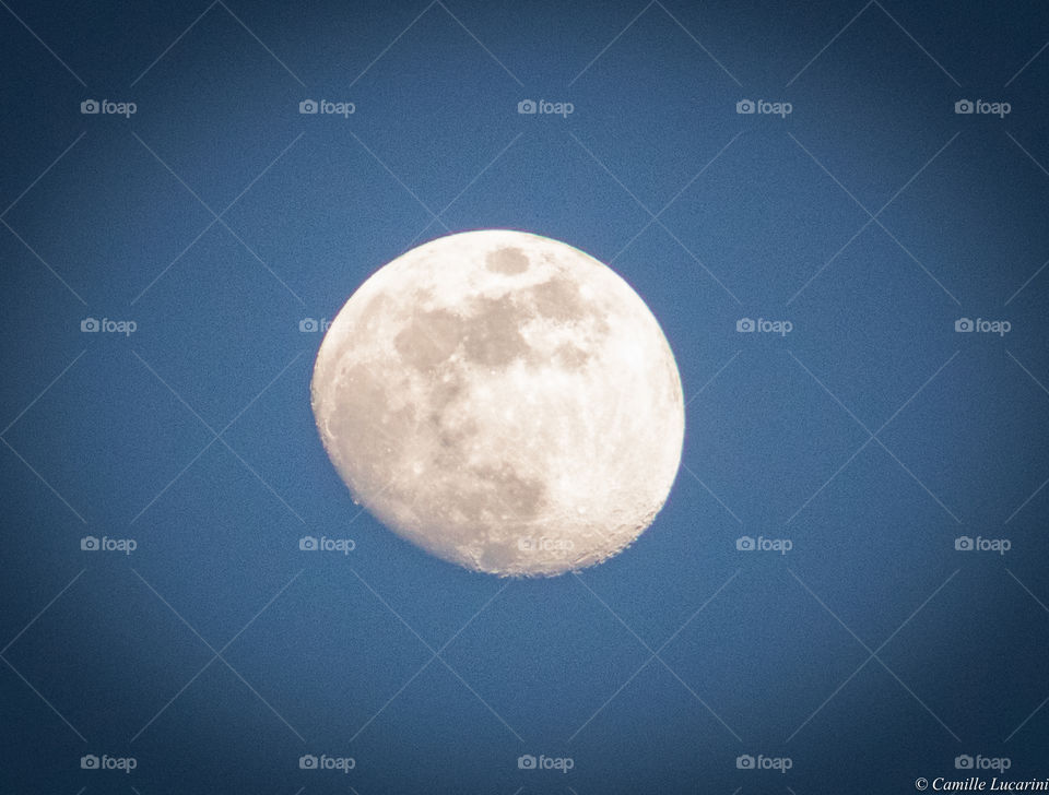 The waxing moon at 90% full 4.26.18