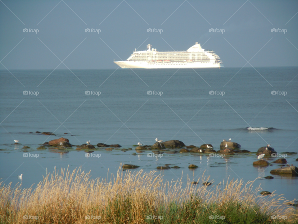 sea hav cruiseship fartyg by MagnusPm