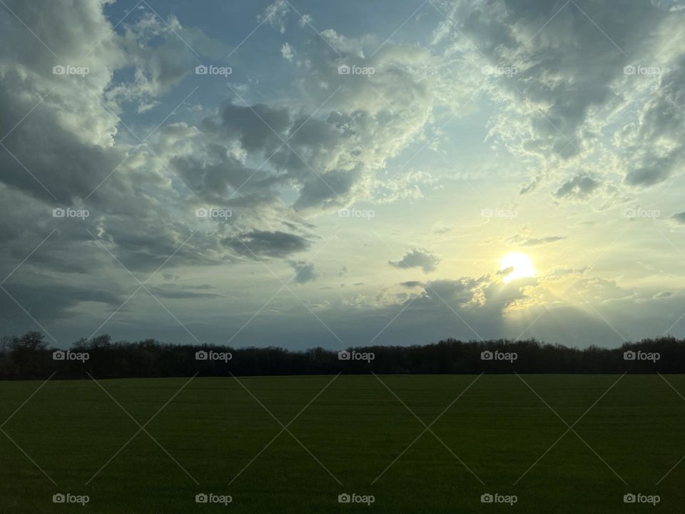 A beautiful Spring evening 