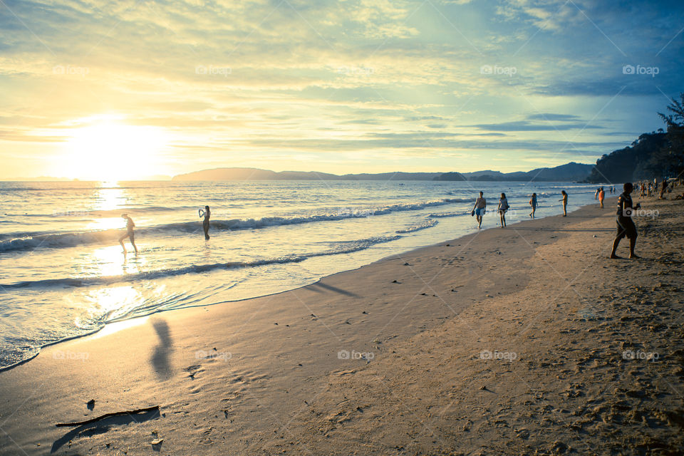 Krabi beach