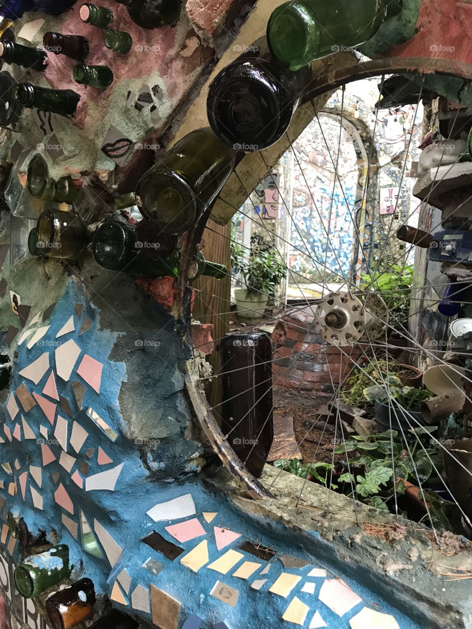 The Magic Gardens in Philly. 