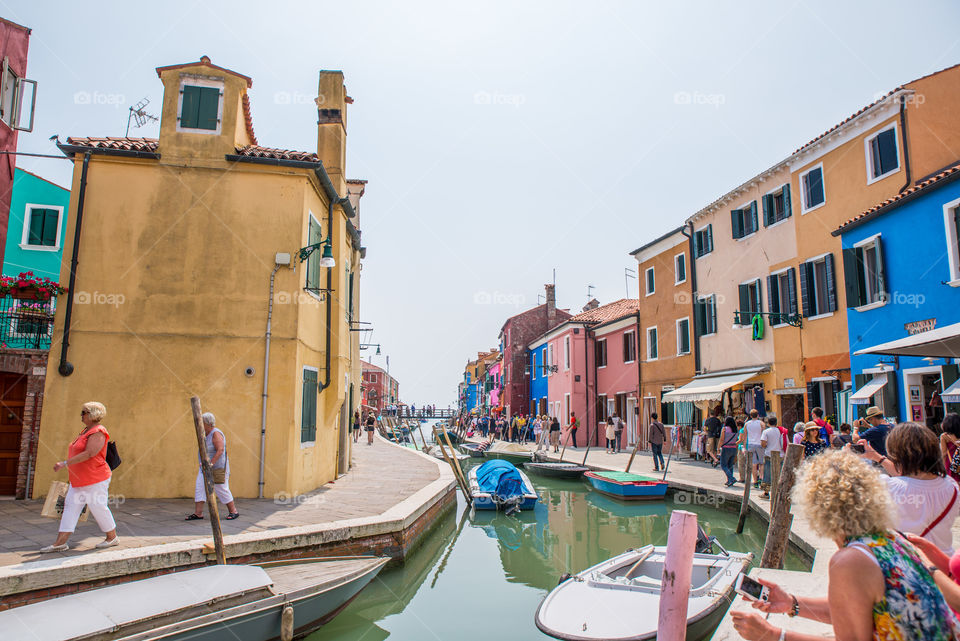 Street in burano