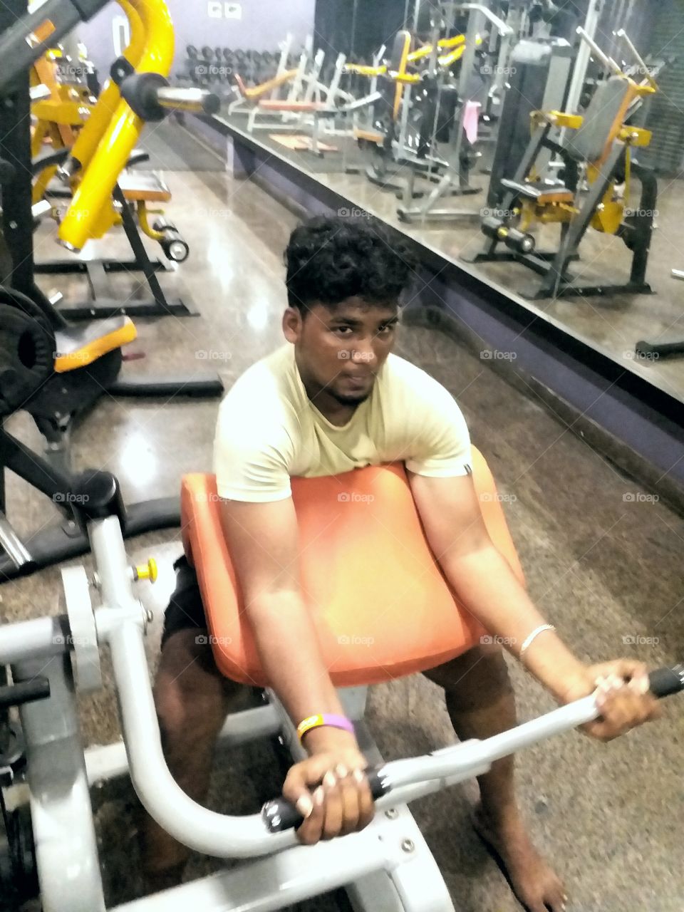At Gym
