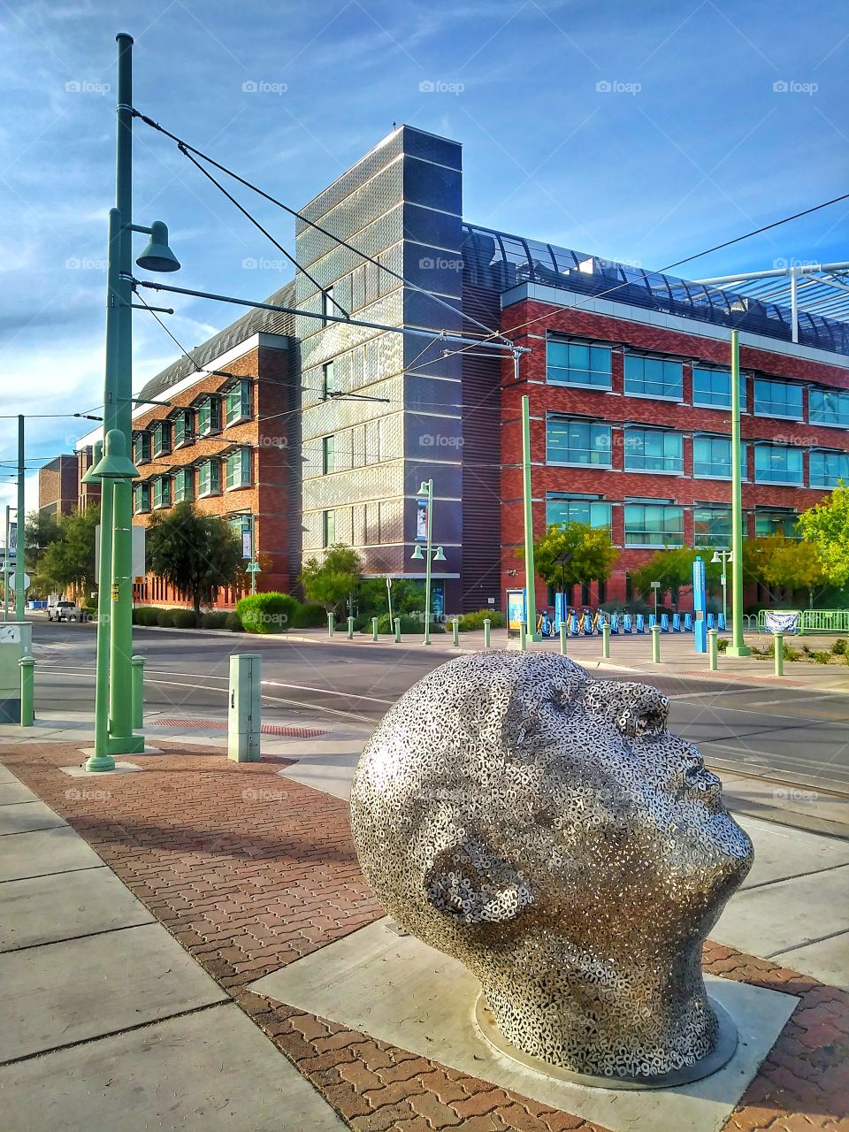 Tucson "Letterhead" Sculpture, Urban Art,  Creative Placemaking, City Downtown, University of Arizona