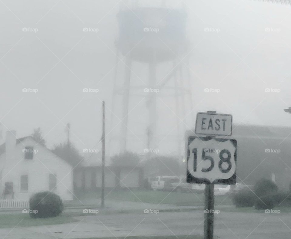 Misty tower 