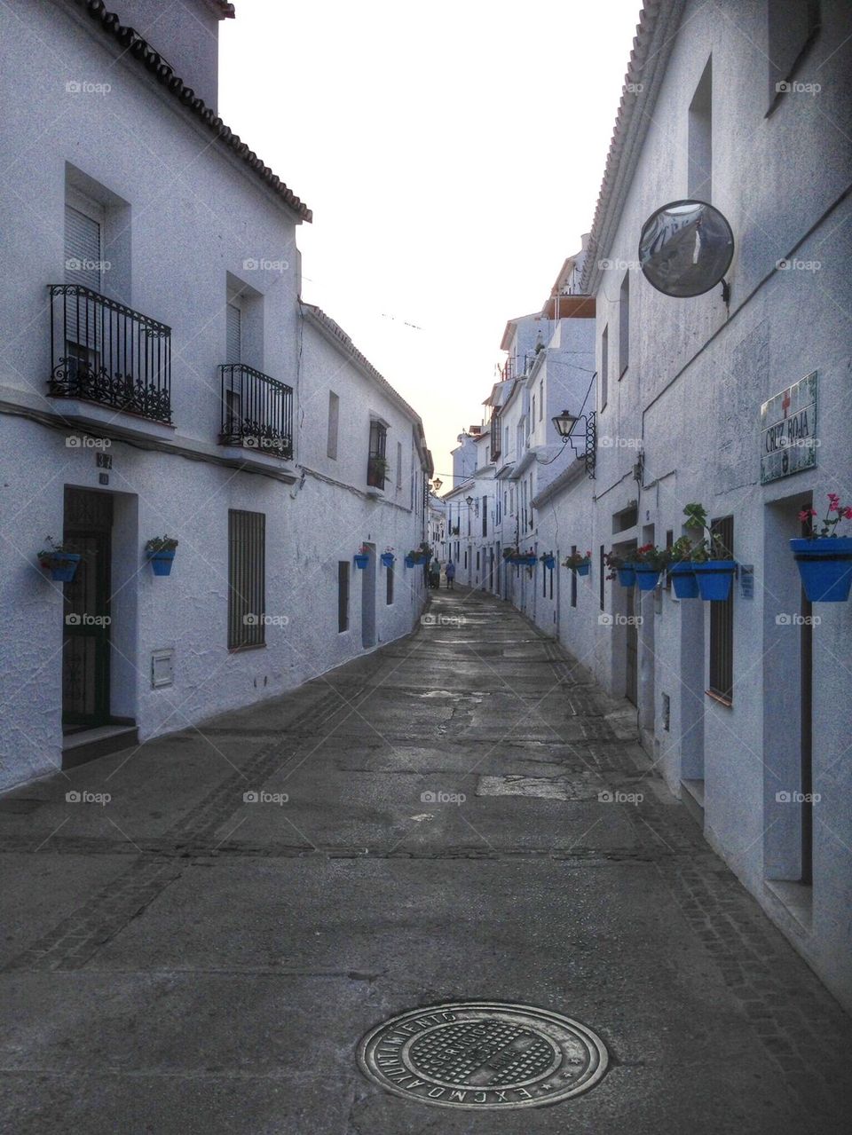 Spanish street scene