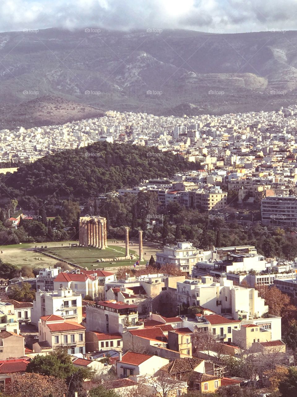 Athens above 