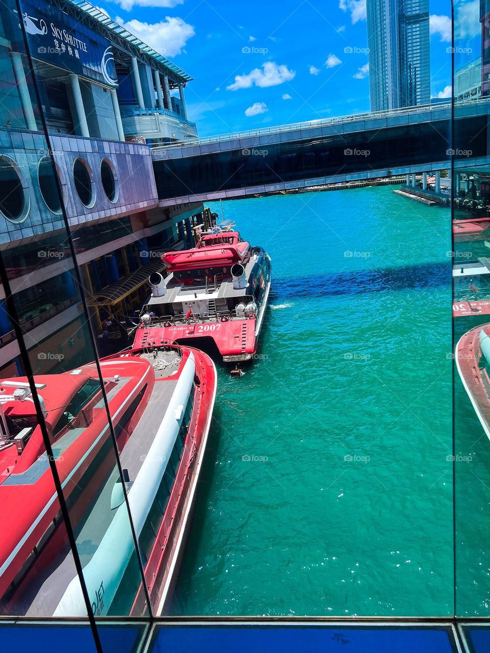 boat parking at a port