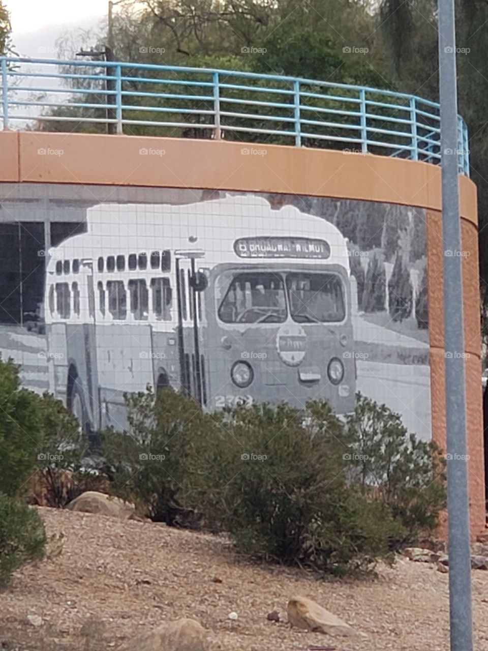 art work on the wall