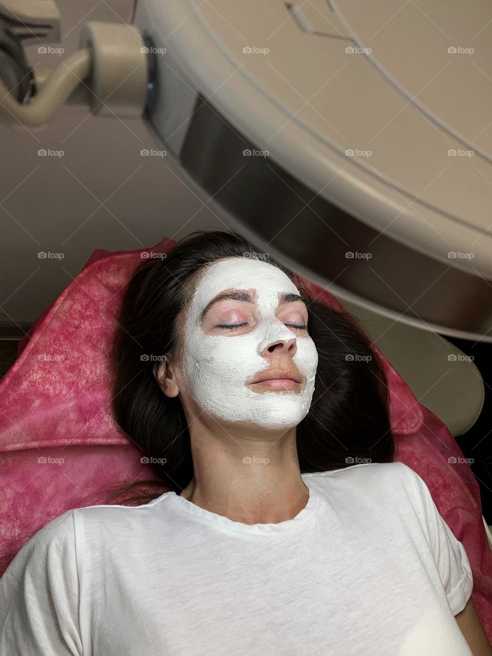 Young woman At spa salon 