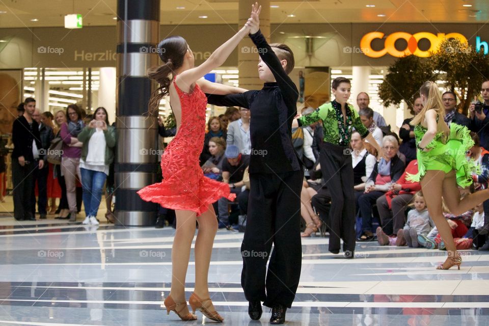 Young Dancers In Dance Contest