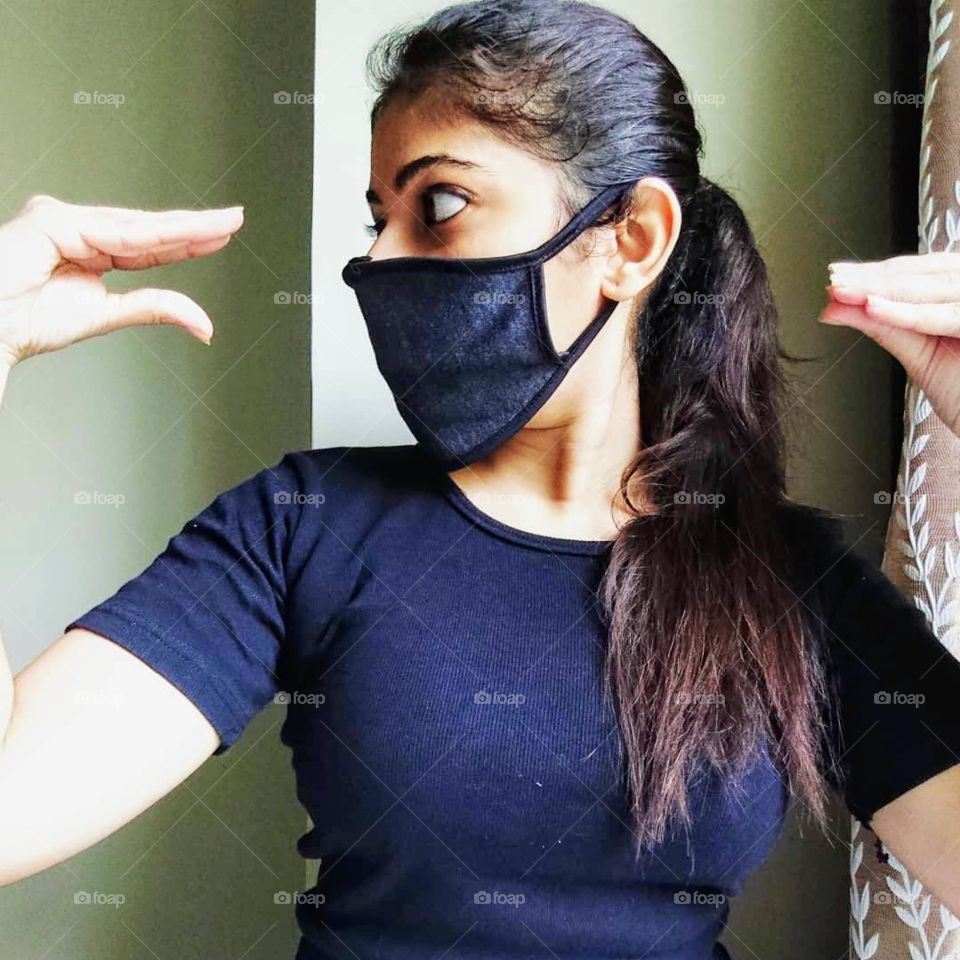 Masks on : ( Safety is in your hands. )