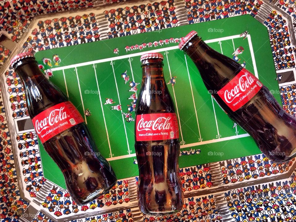 Coca-Cola and Football an American tradition. 