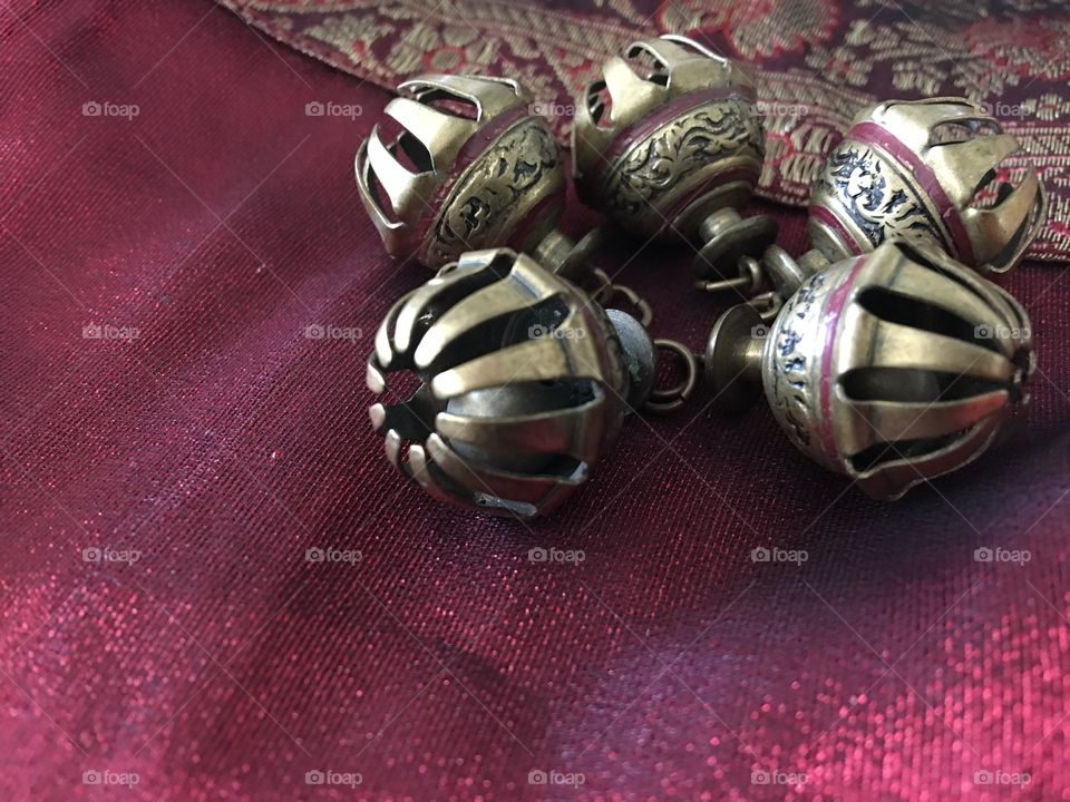 Ethnic brass bells