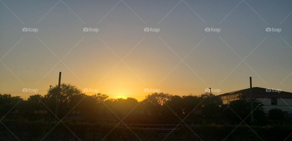 a beautiful sunset 🌇