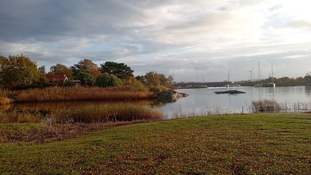 höst och strand