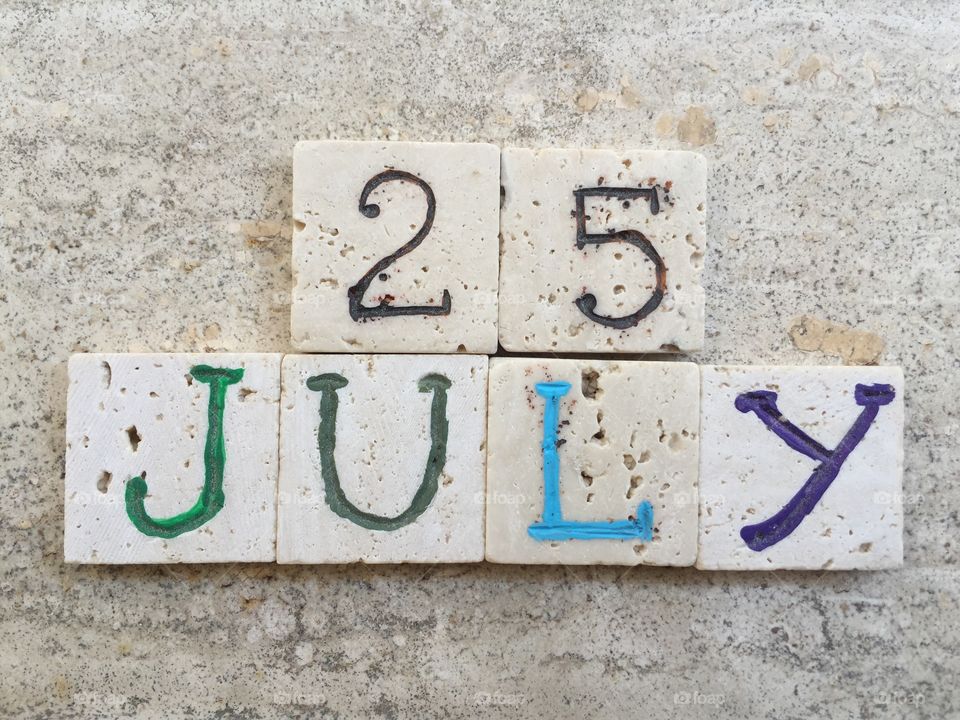 25th July 