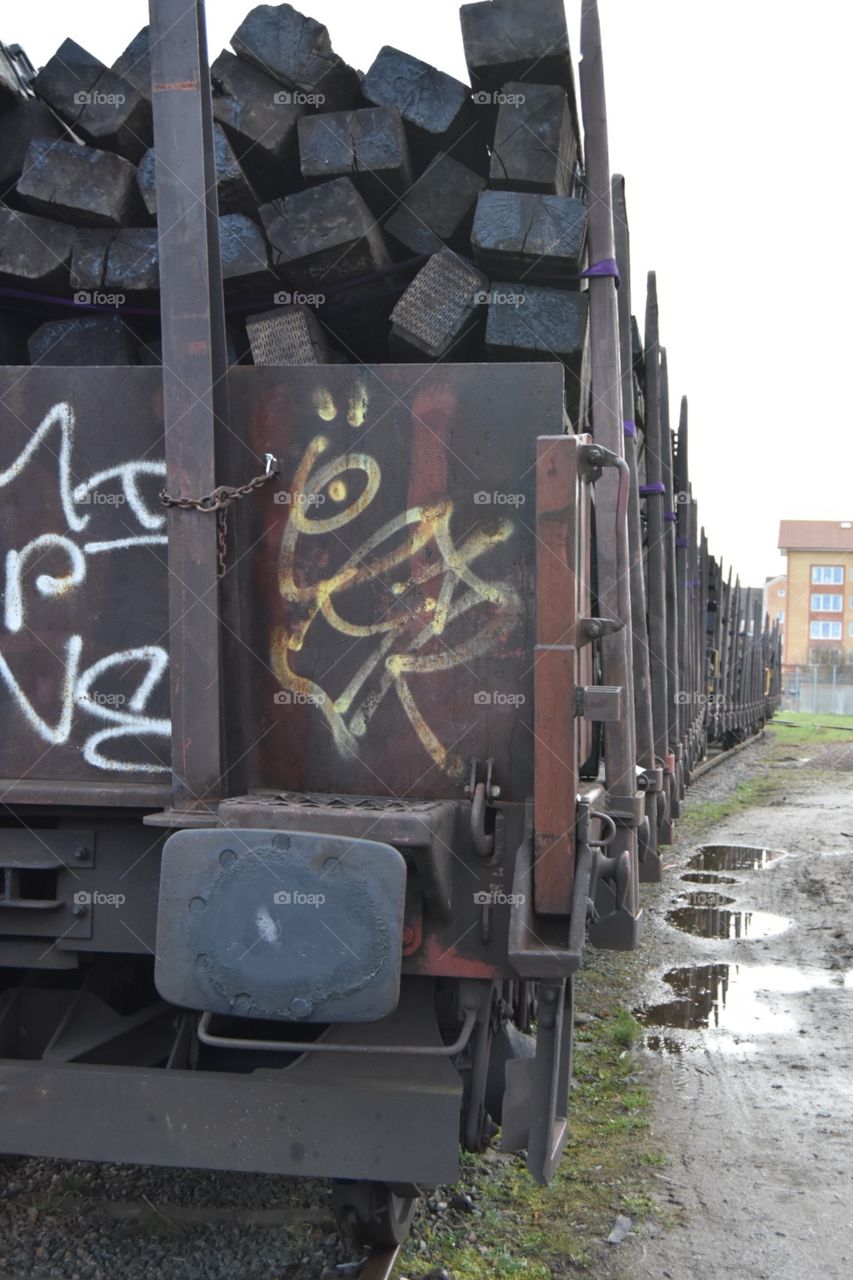 Railway, No Person, Train, Transportation System, Railroad Track