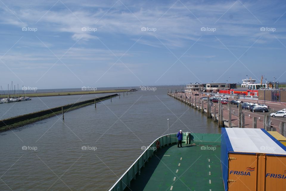 Getting to Juist about Norddeich by ferry