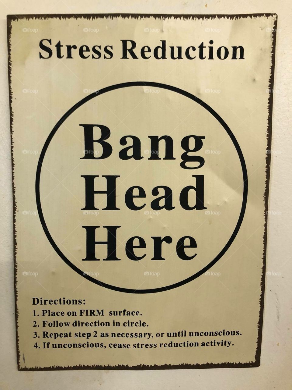 Stress reduction