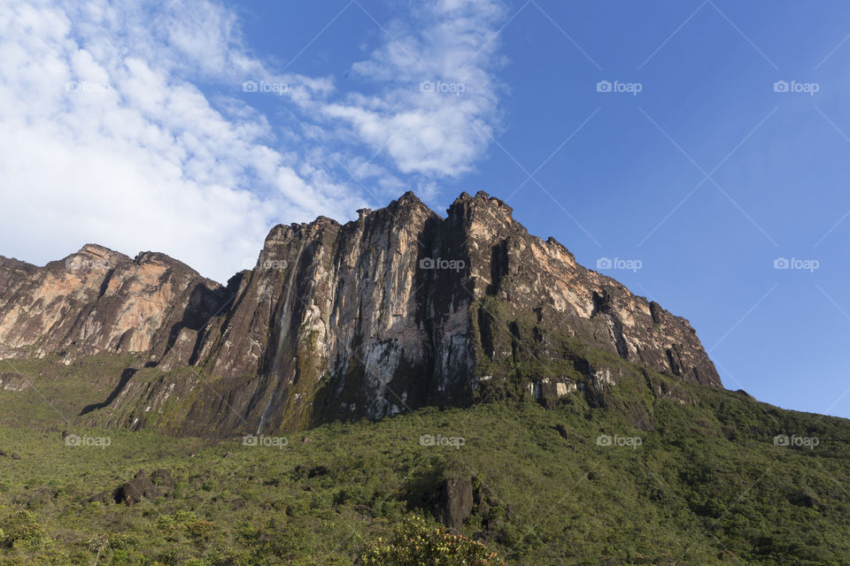 Kukenan Tepui in Venezuela, Canaima National Park.