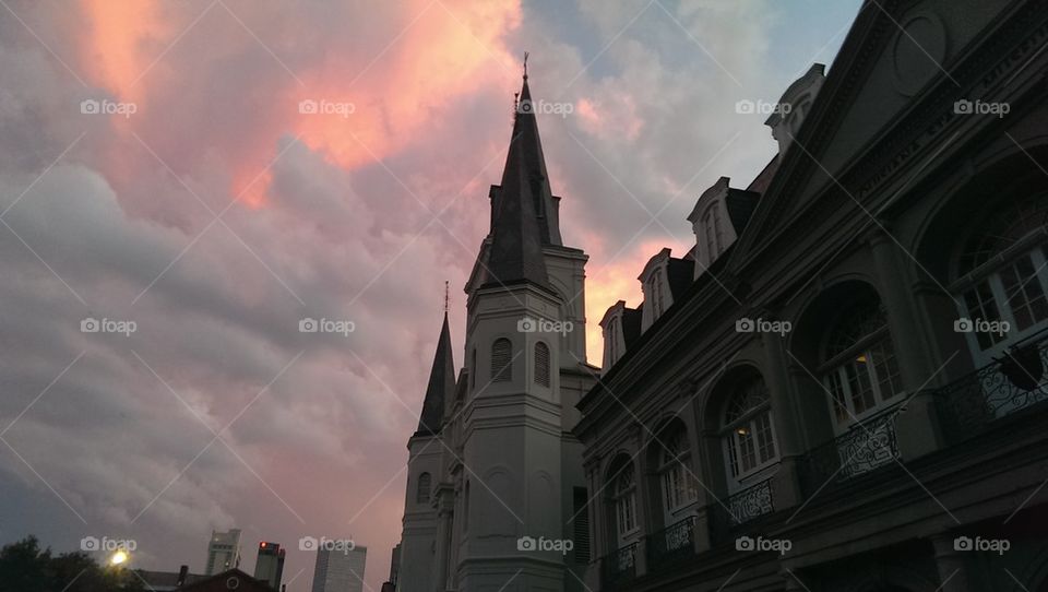 St. Louis Cathedral Sky