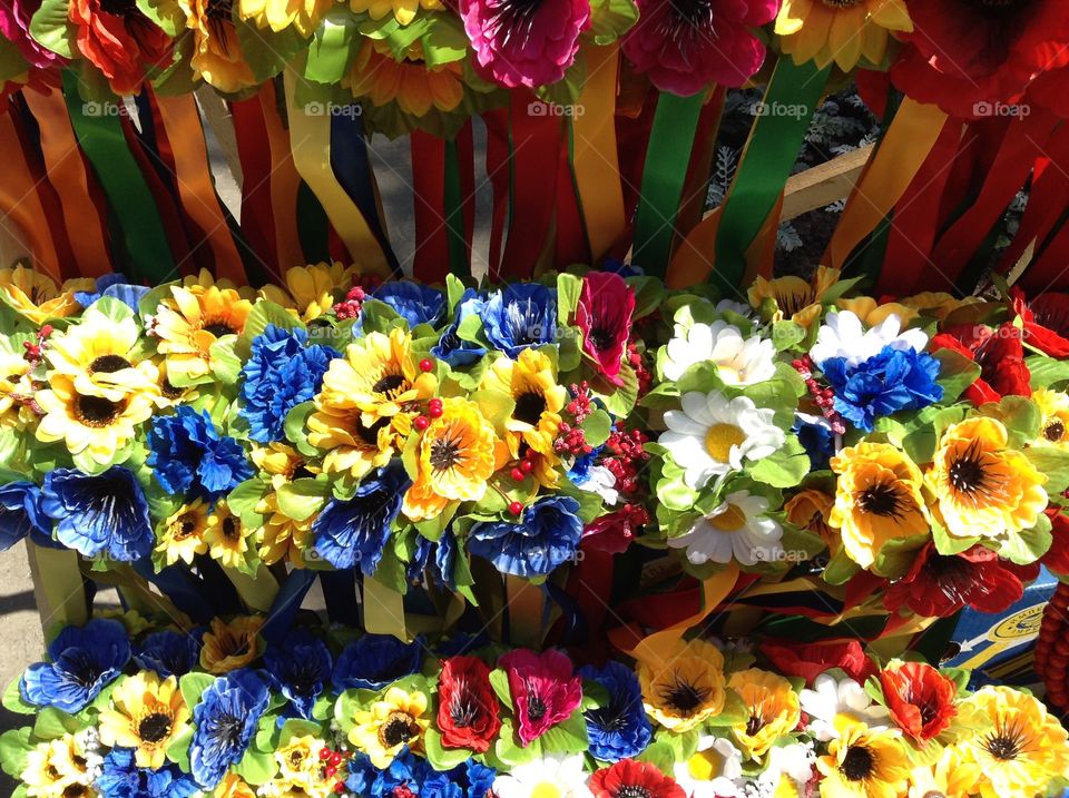 Ukrainian traditional wreaths 