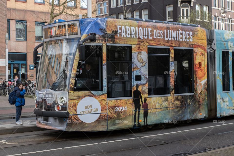 Theme Tram 14 Fabrique Des Lumieres At Amsterdam The Netherlands 23-33-2024
