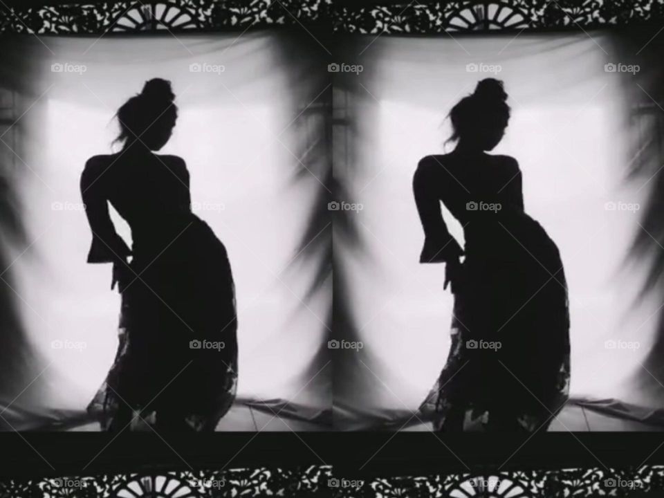 A dark shadow design