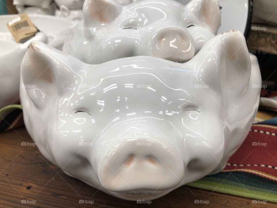 Ceramic Pigs