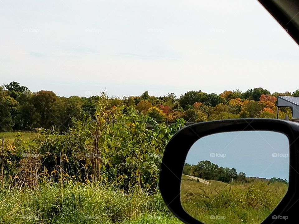 Driving the Back Roads and enjoying everything around us.  This is the beginning of the fall season.